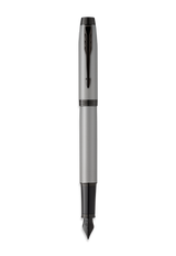Parker IM Fountain Pen – Matte Grey with Black Trim