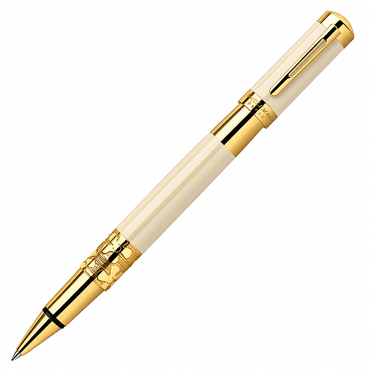 Waterman Elegance Ivory GT Rollerball Pen – Gold-Plated Trim