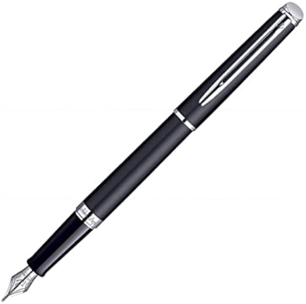 Waterman Hémisphère Matte Black CT Fountain Pen
