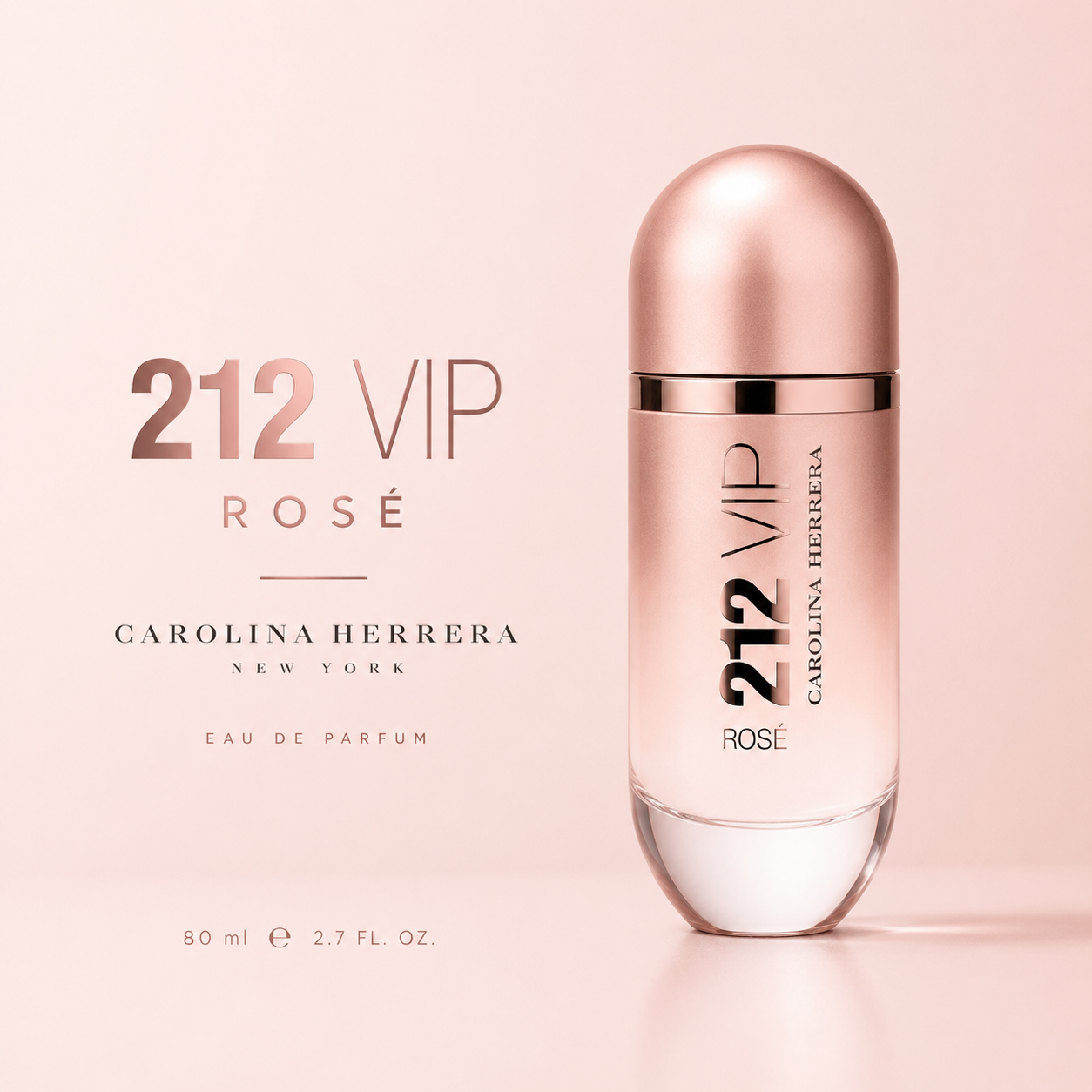 Carolina Herrera 212 VIP Rosé Women Eau de Parfum 80ml
