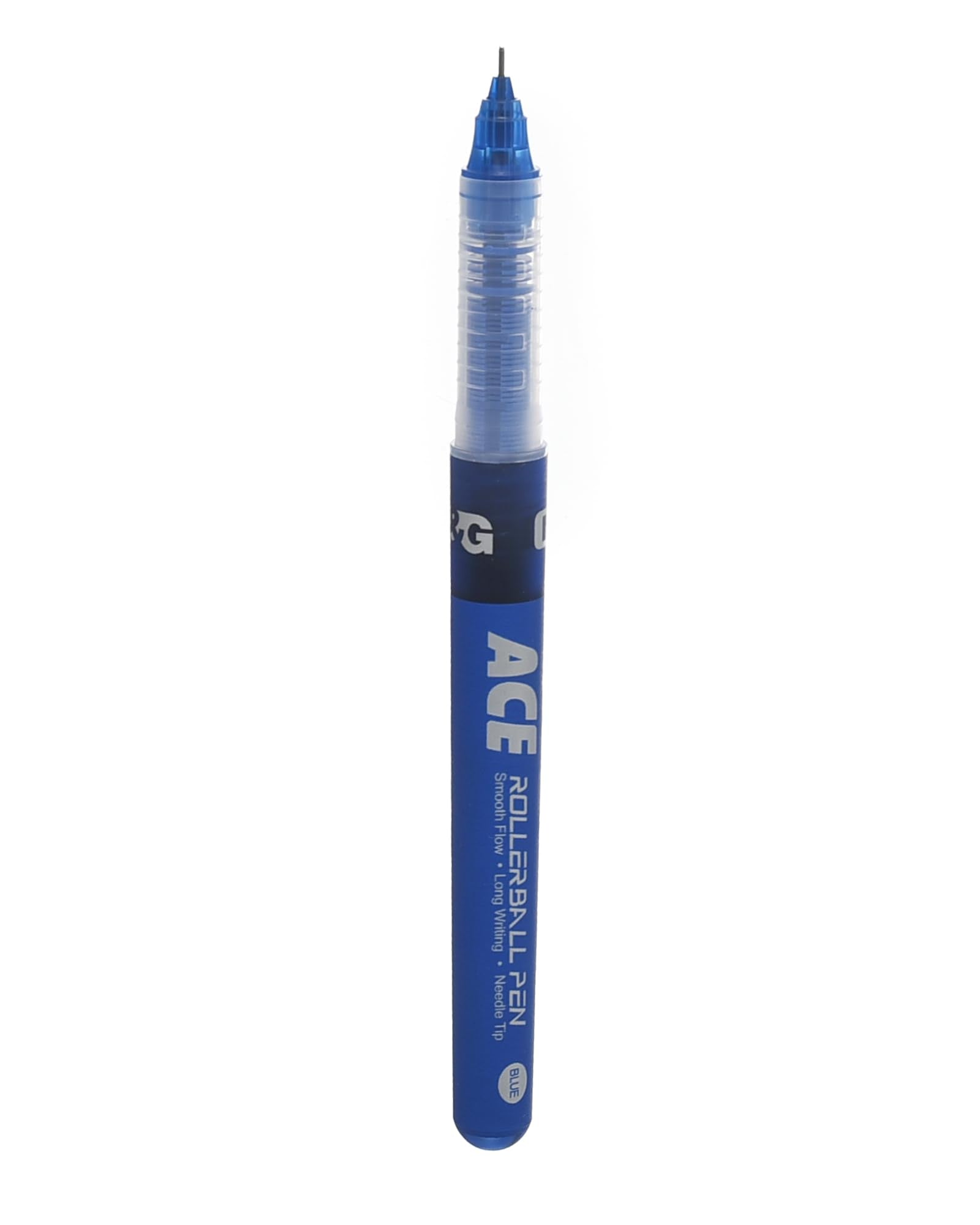 M&G ACE Rollerball Pen 50174 – 0.5mm Fine Point (Blue / Black)