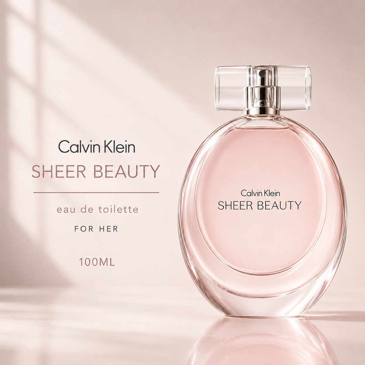 Calvin Klein Sheer Beauty for Women Eau de Toilette – 100ml
