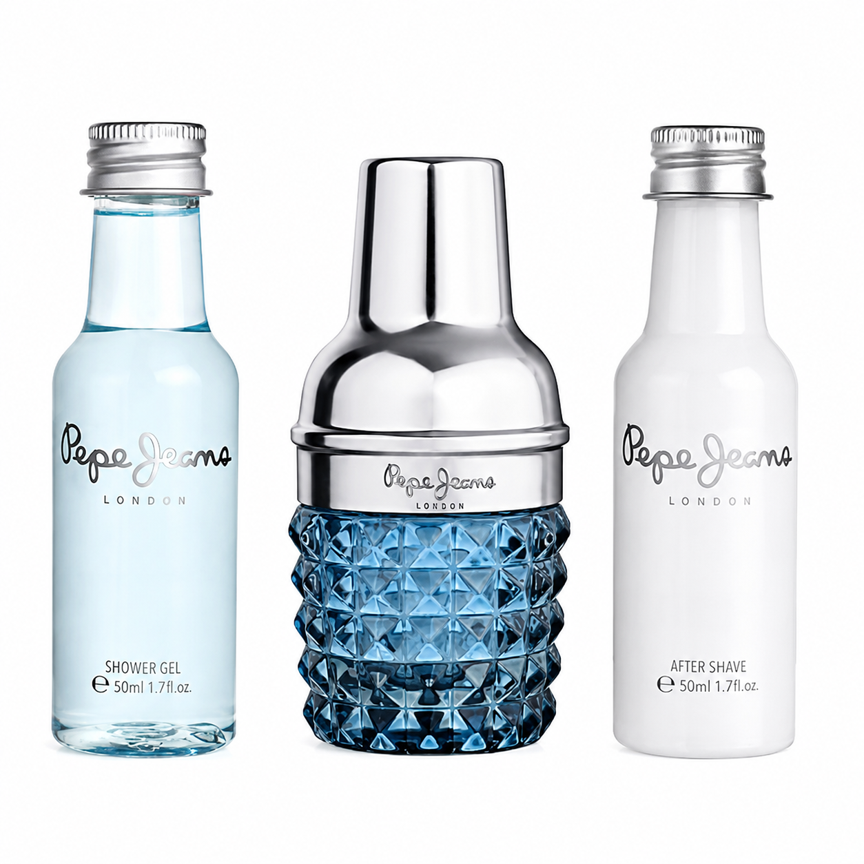 Pepe Jeans Classic Travel Set For Him – EDT 30ml + After Shave 50ml + Shower Gel 50ml