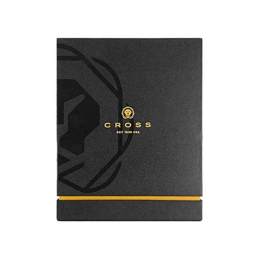 CROSS 2-Piece Gift Set – Soft Grain Leather Business Card Case & Saffiano Leather 8CC Slim Bifold Wallet – Black