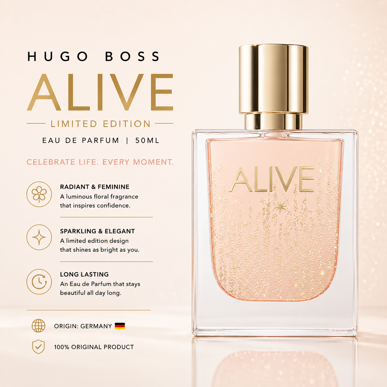 Hugo Boss Alive EDP 50ml | Limited Edition Women's Perfume