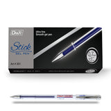 Dux Gel Pen DX-301 Stick Gel 0.7mm – Pack of 10