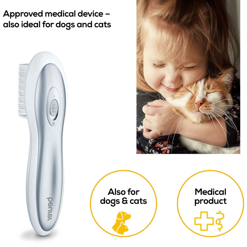 Beurer HT 15 electronic lice comb, chemical-free head lice and nit removal comb, additional view 8