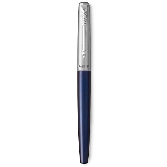 Parker Jotter Core Fountain Pen – Royal Blue with Chrome Trim | Premium Fountain Pen