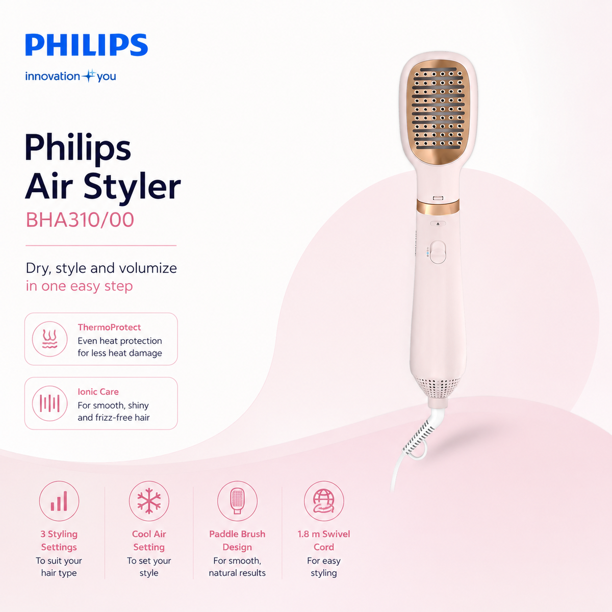 Philips Air Styler BHA310/00