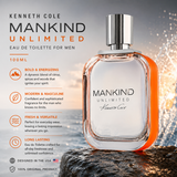 Kenneth Cole Mankind Unlimited Edt For Men 100 ml-Perfume