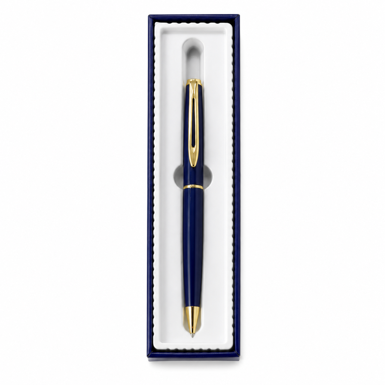 Waterman Hemisphere Vintage Mechanical Pencil – Blue Marble & Gold Trim, 0.5 mm