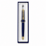 Waterman Hemisphere Vintage Mechanical Pencil – Blue Marble & Gold Trim, 0.5 mm