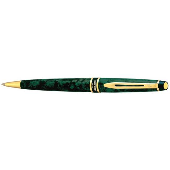 Waterman Hémisphère Marble Green Ballpoint Pen
