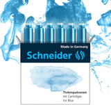 Schneider Ink Cartridges Blue Pack Of 6