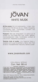 Jovan White Musk for Men Eau de Cologne – 88ml