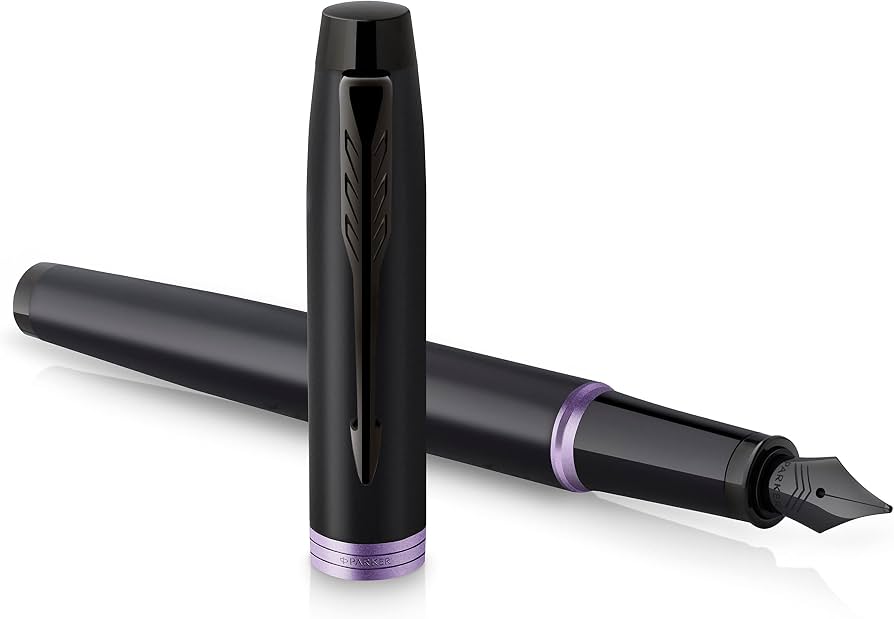 Parker IM Vibrant Ring Fountain Pen – Purple | Premium Fountain Pen