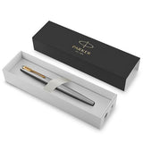 Parker Jotter Core Fountain Pen – Stainless Steel with Gold Trim | Premium Fountain Pen