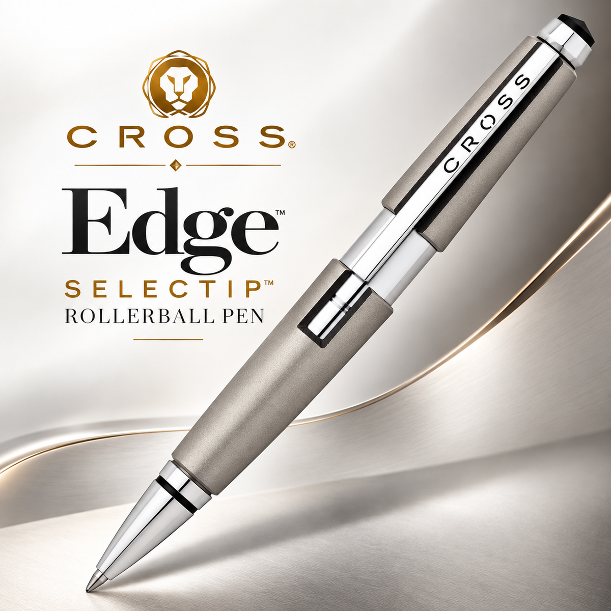 Cross Edge Selectip Rollerball Pen – Sonic Titanium