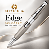 Cross Edge Selectip Rollerball Pen – Sonic Titanium