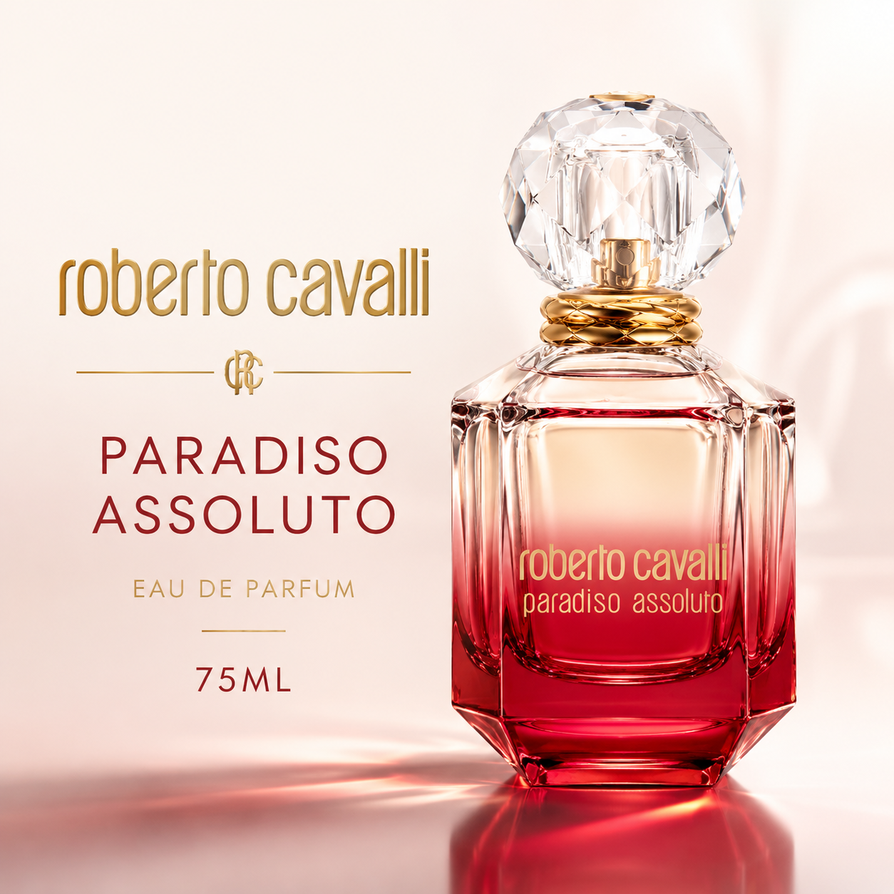 Roberto Cavalli Paradiso Assoluto Eau de Parfum 75ml