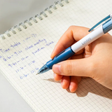 Deli Linfini Ballpoint Pen – 0.7mm | 4 Assorted Barrel Colours (Blue & Black Ink)