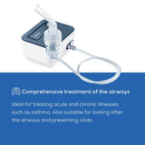 Beurer IH 16 compact nebuliser inhalation device, white respiratory device, additional view 4