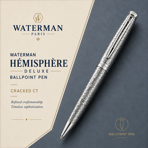 Waterman Hémisphère Deluxe Ballpoint Pen – Cracked CT
