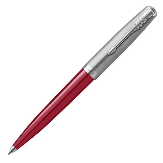 Parker 51 Ballpoint Pen – Burgundy with Chrome Trim | Premium Ballpoint Pen