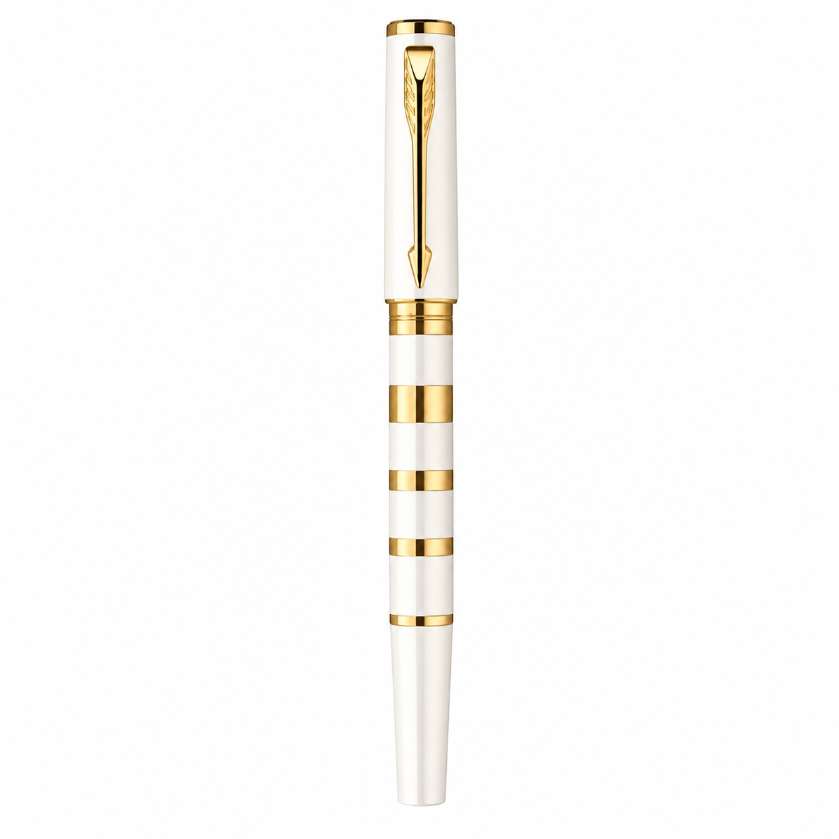 Parker Ingenuity Slim 5th Technology Rollerball Pen | Pearl & Metal GT, Fine