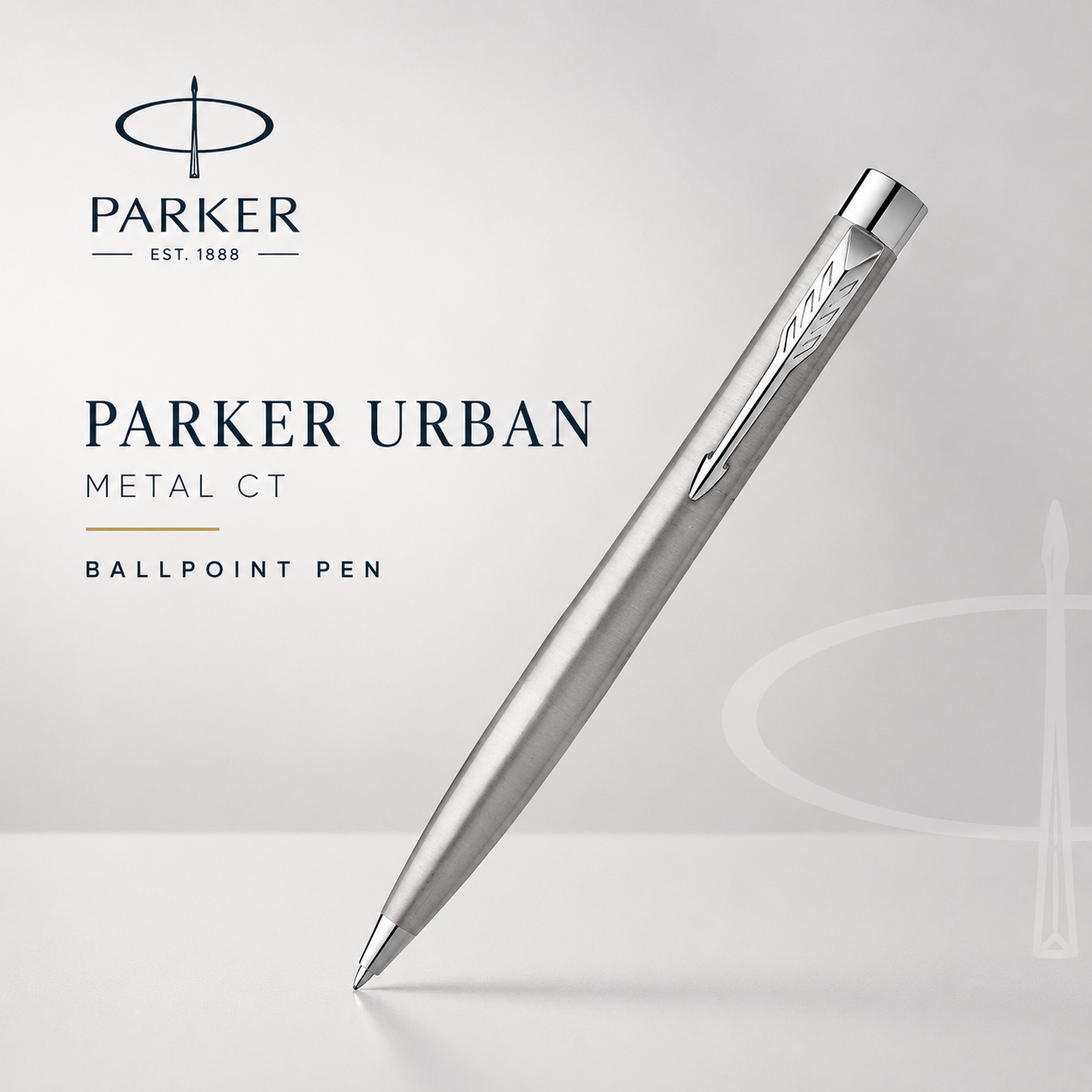 Parker Urban Metal Series Ball Pen – Metal CT | Premium Luxury Ballpoint