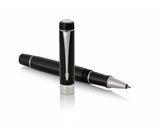 Parker Duofold Classic Black CT Rollerball Pen – Palladium-Plated Trim