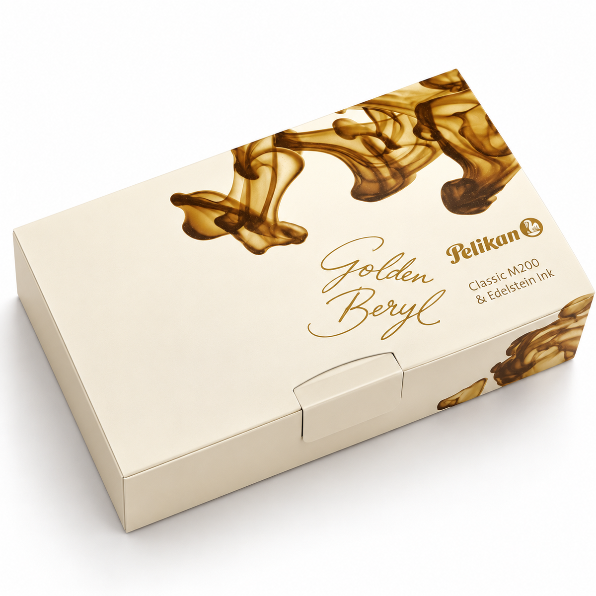 Pelikan Classic M200 Fountain Pen | Golden Beryl | 24K Gold-Plated Nib