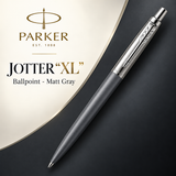 Parker Jotter XL Ballpoint Pen – Matte Gray