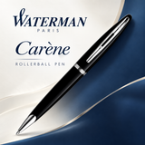 Waterman Carène Ballpoint Pen – Black Sea with Stainless Steel Trim