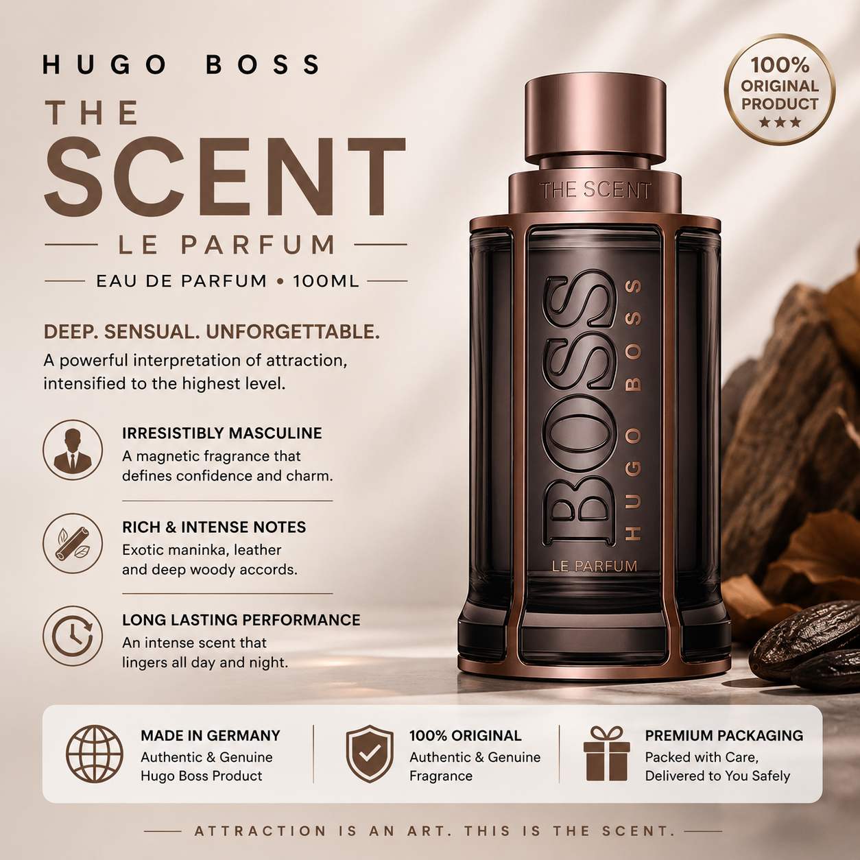 Hugo Boss SCENT Le Parfum for Him — EDP 100ml