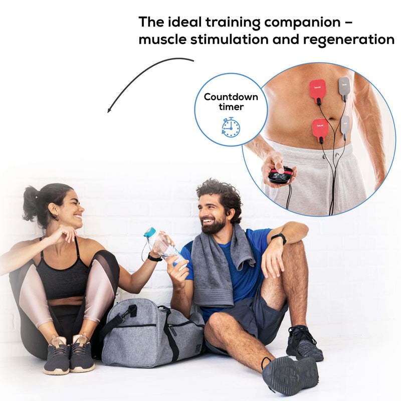 Beurer EM 59 digital TENS/EMS device with heat function, pain-relief unit, additional view 6