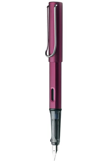 Lamy AL-star Black Purple Fountain Pen – Medium Nib