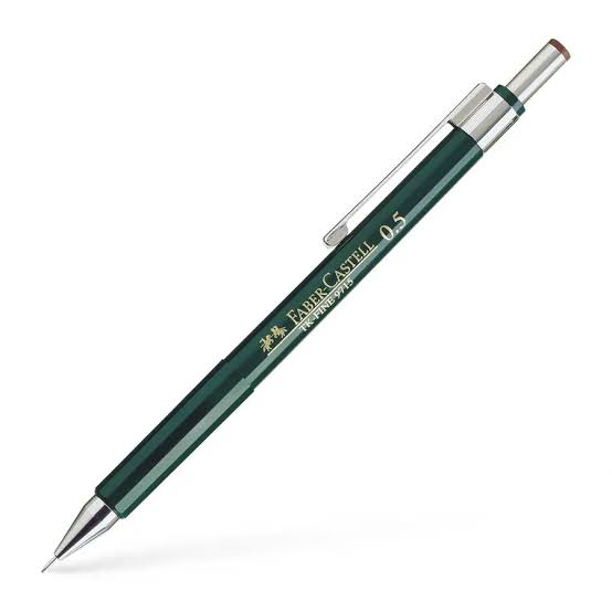 Faber-Castell TK-Fine Mechanical Pencil – Green, 0.5 mm