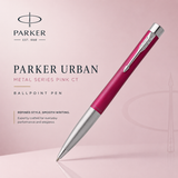 Parker Urban Metal Series Fashion Pink CT Ballpoint Pen