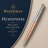 Waterman Hémisphère Deluxe Rose Wave CT Ballpoint Pen