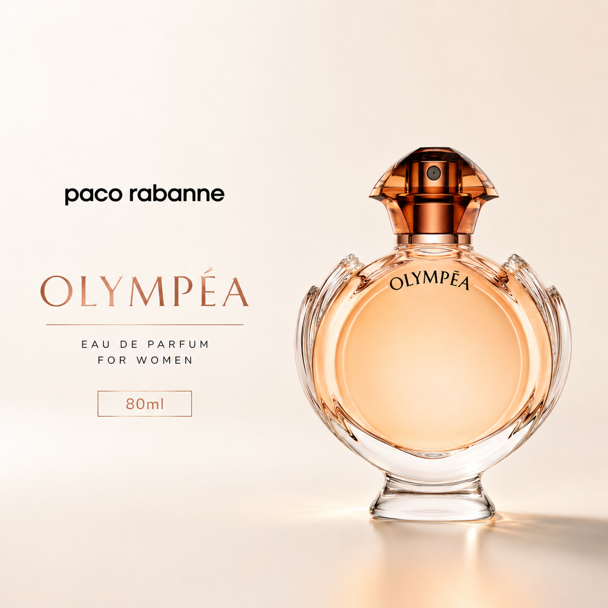 Paco Rabanne Olympea Eau de Parfum for Women – 80ml