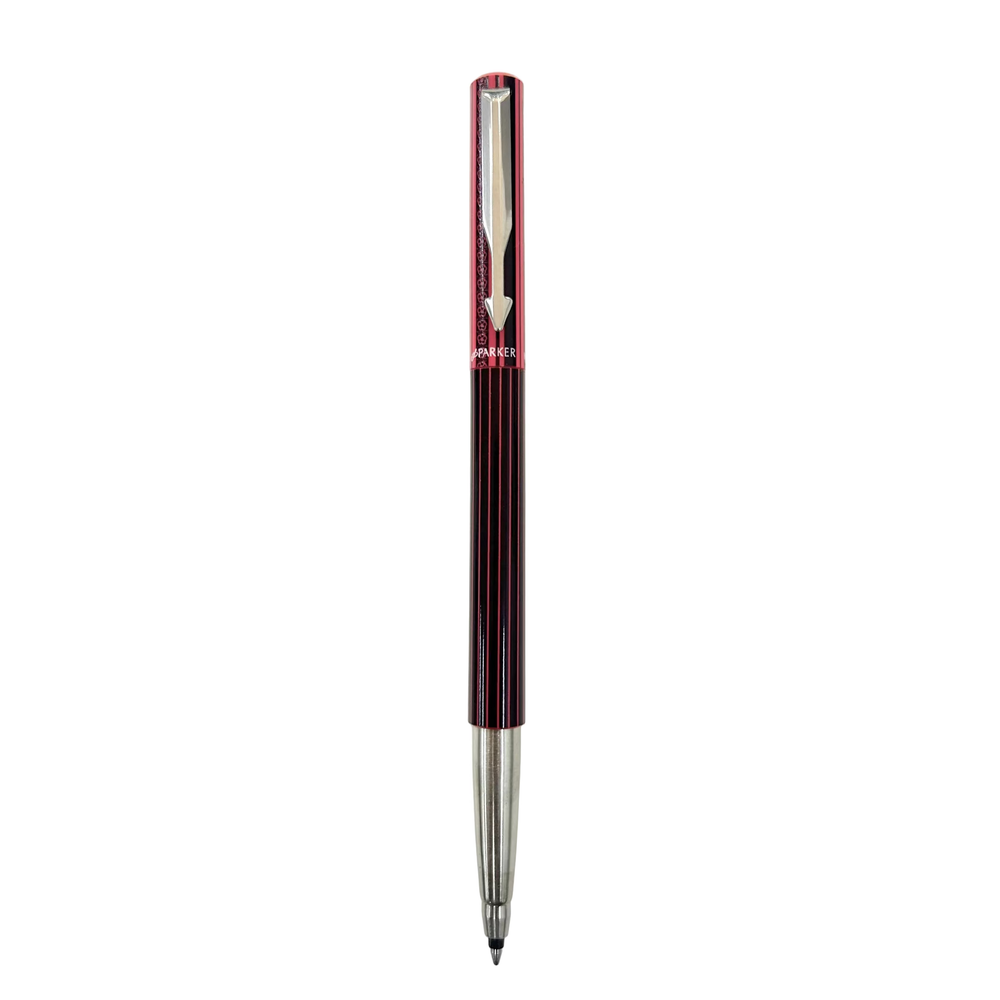Parker Vector CT Rollerball Pen – UK Mania Stripes Edition | Blue & Black Ink | Made in UK