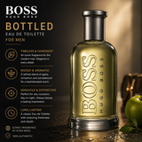 Hugo Boss Bottled EDT for Men 100ml | Classic Woody Aromatic Perfume