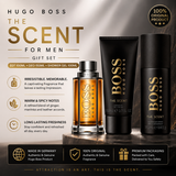 Hugo Boss The Scent Gift Set Men | EDT 100ml + Deo 150ml + Shower Gel 100ml