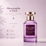 Abercrombie & Fitch Authentic Night Women EDP 100ml