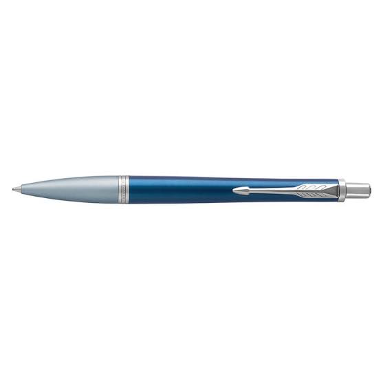 Parker Urban Premium Dark Blue CT Ballpoint Pen | Luxury Blue Writing Pen with Chrome Trim
