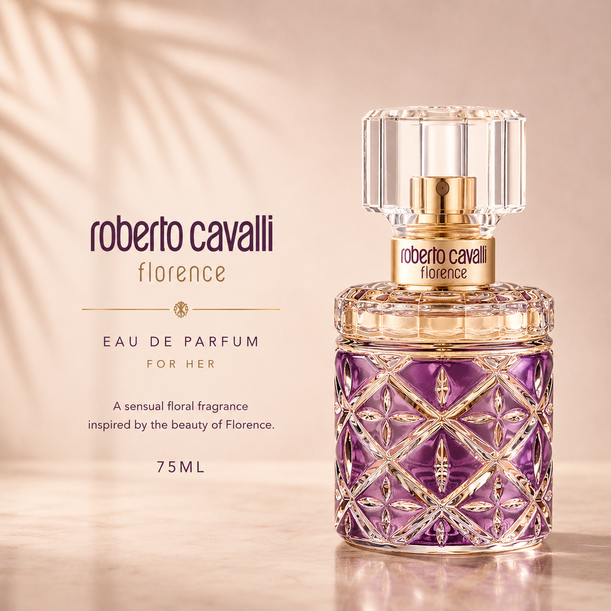 Roberto Cavalli Florence Eau de Parfum 75ml