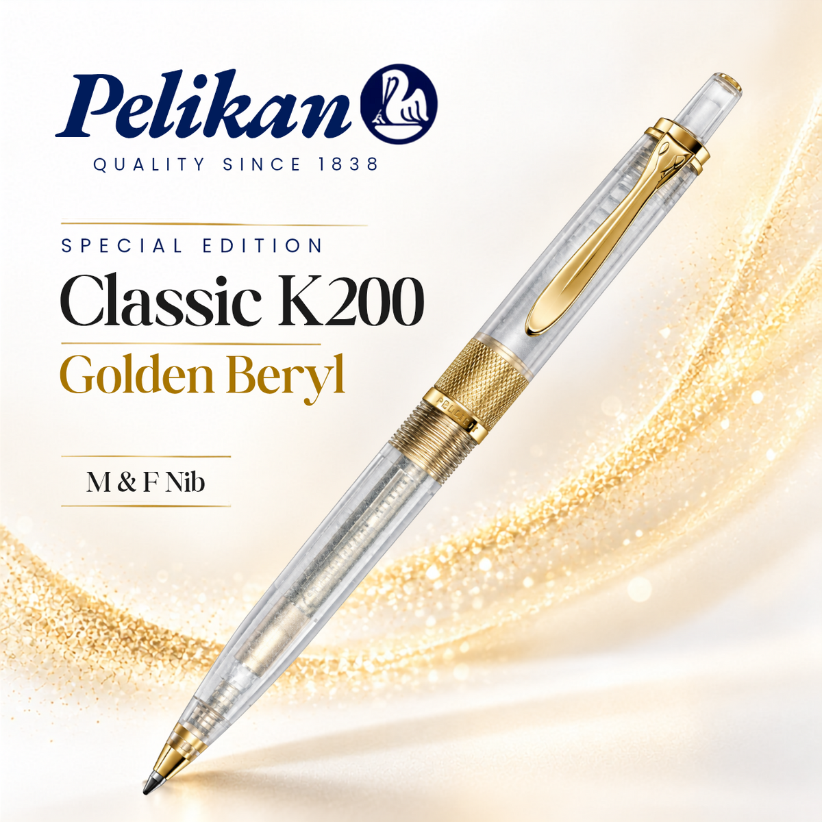Pelikan Special Edition Classic K200 Golden Beryl Ballpoint Pen