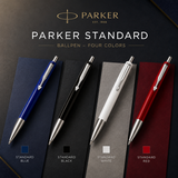 Parker Vector Standard CT Ballpoint Pen – Red / White / Blue / Black