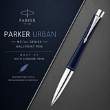 Parker Urban Metal Series Navy CT Ballpoint Pen